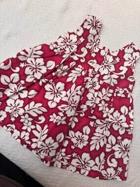 VINTAGE BABY GIRLS HAWAIIAN DRESS